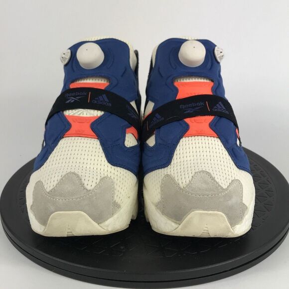 Instapump Fury x Adidas Boost 'Prototype' Blue/Orange FU9240 Men’s Size 7.5 - Picture 2 of 12